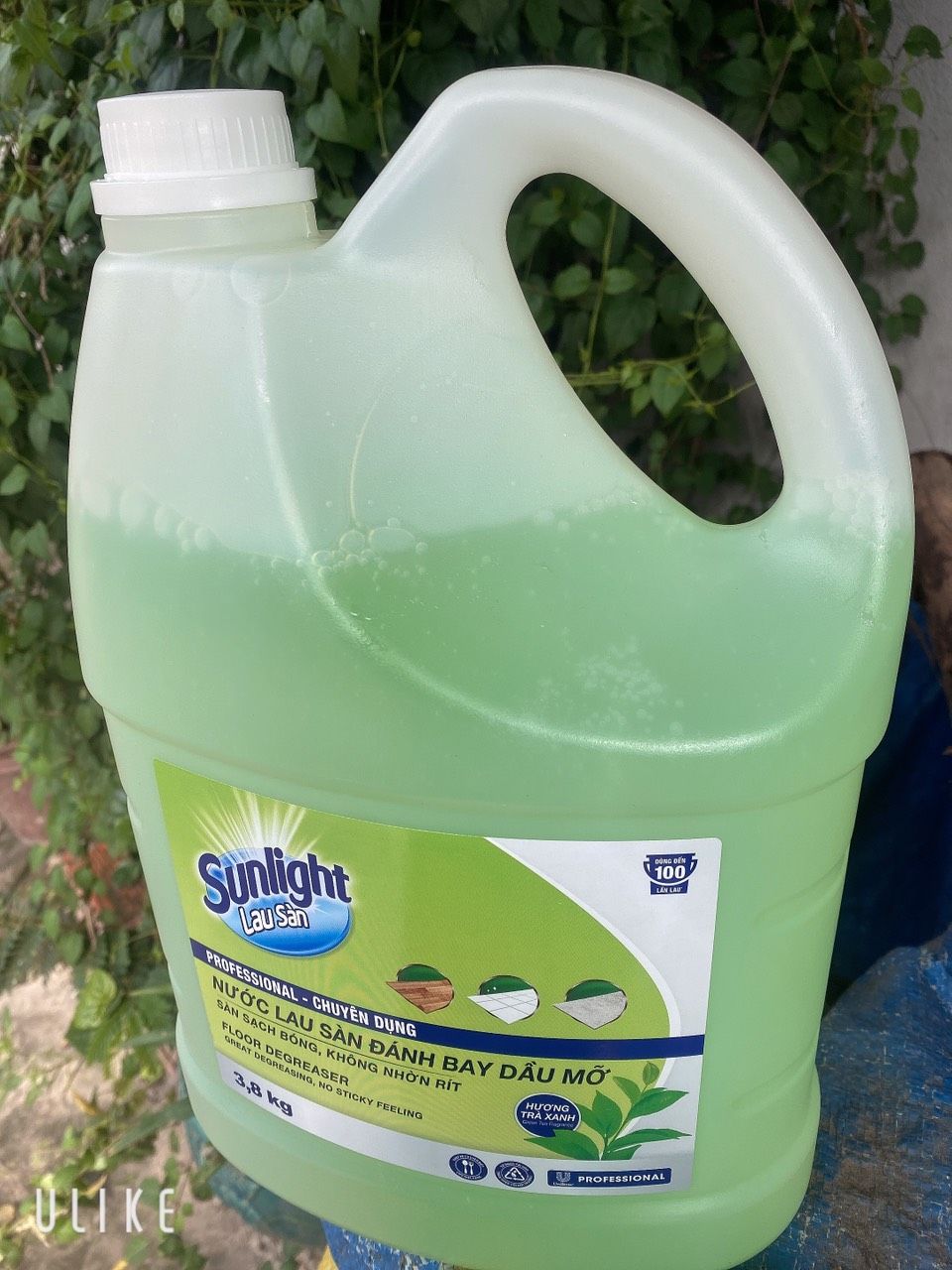 Nước Lau sàn Sunlight ( Đánh Bay Dầu Mỡ )